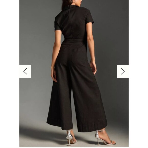 Maeve By Anthropologie Womens Sz 6 The Colette Wrap Jumpsuit - Picture 5 of 12